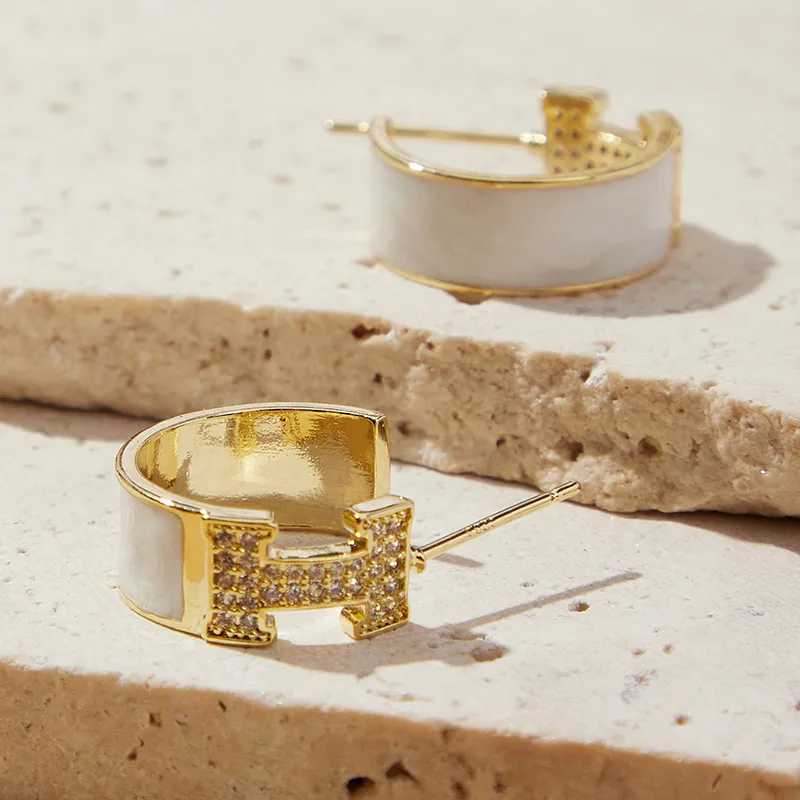 H Small Hoops