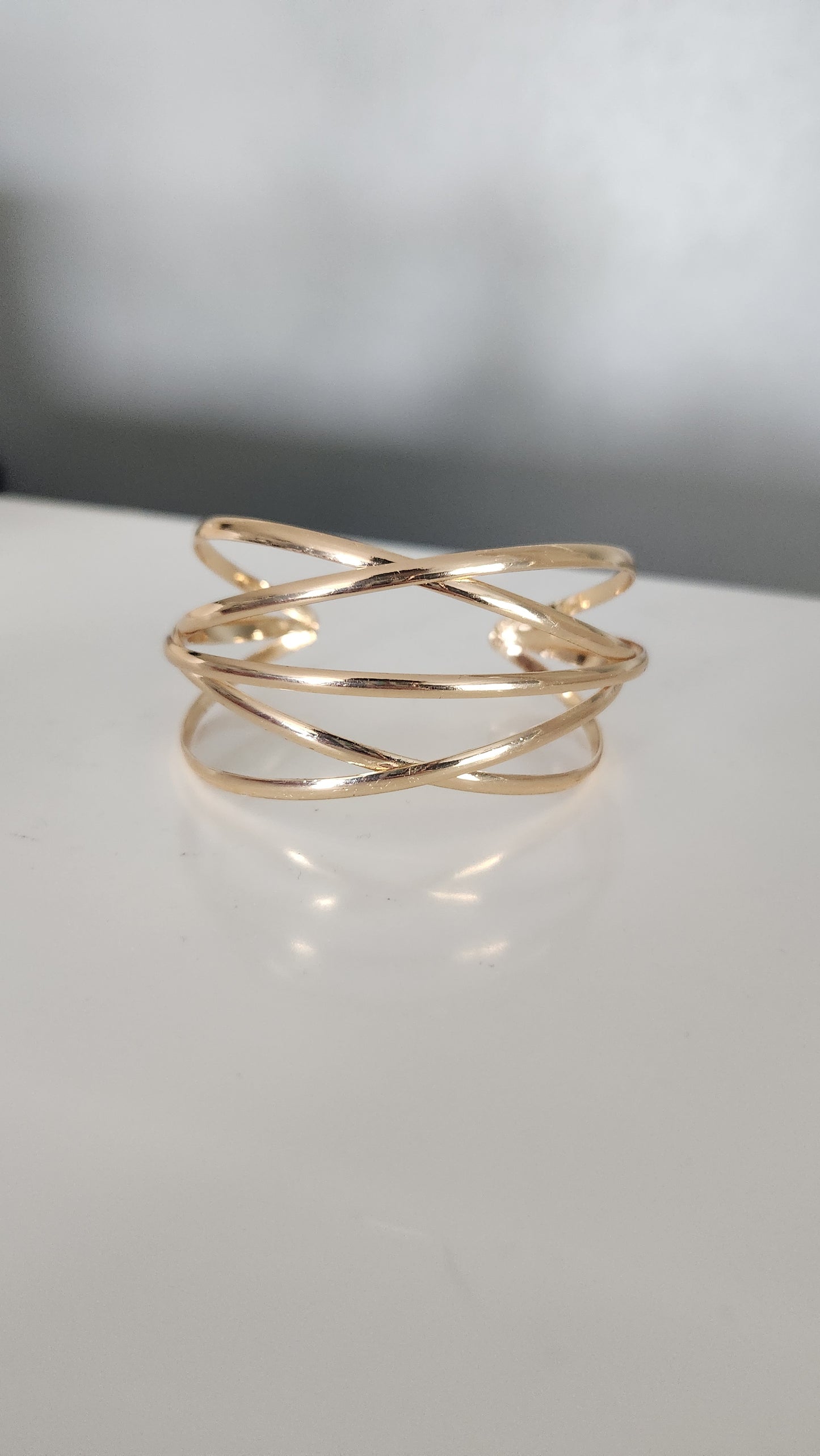 Criss Cross Cuff Bracelet