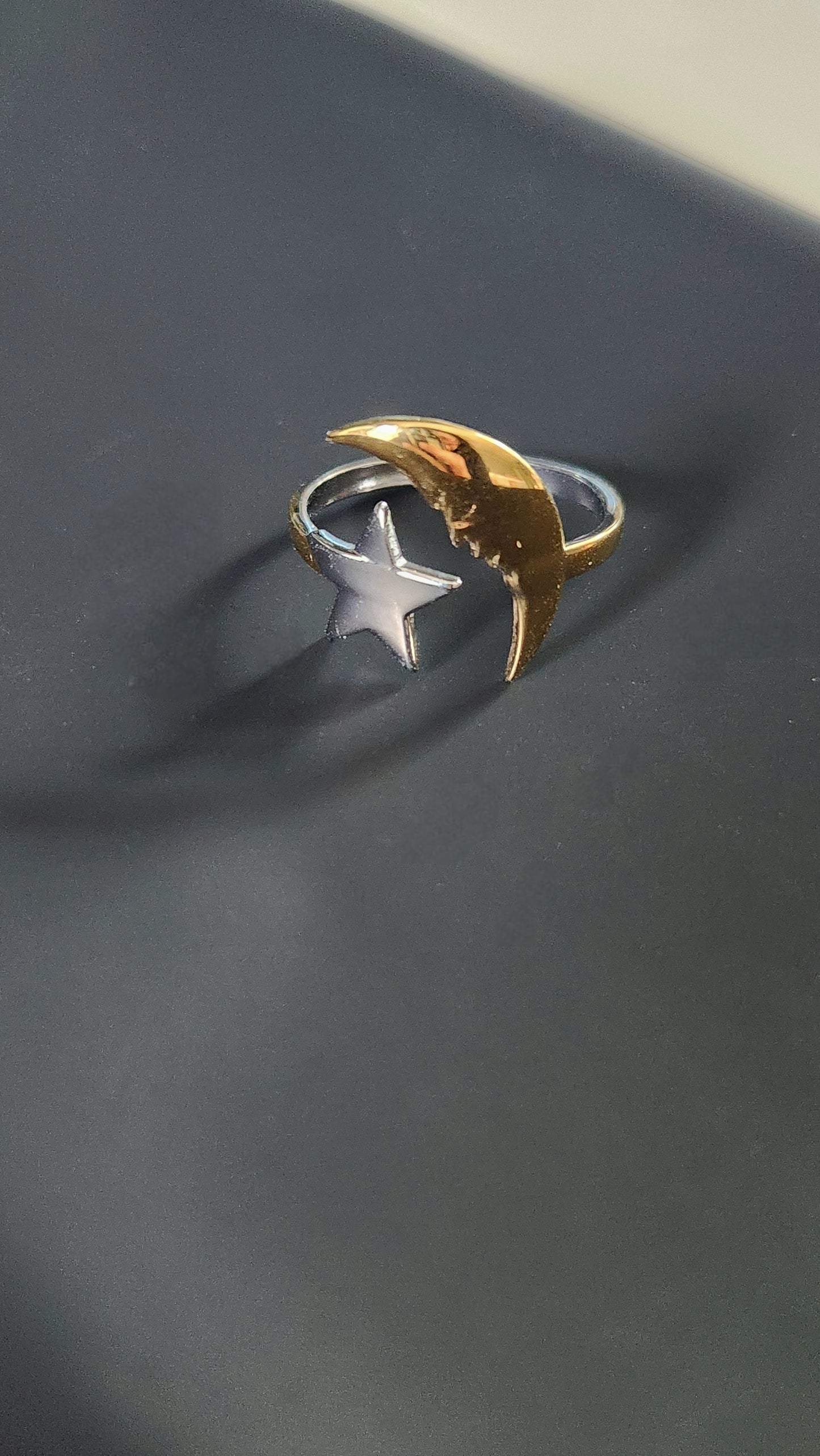Moon Multi Color Ring