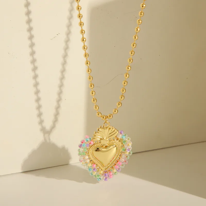 Maricela Heart Pendant Necklace