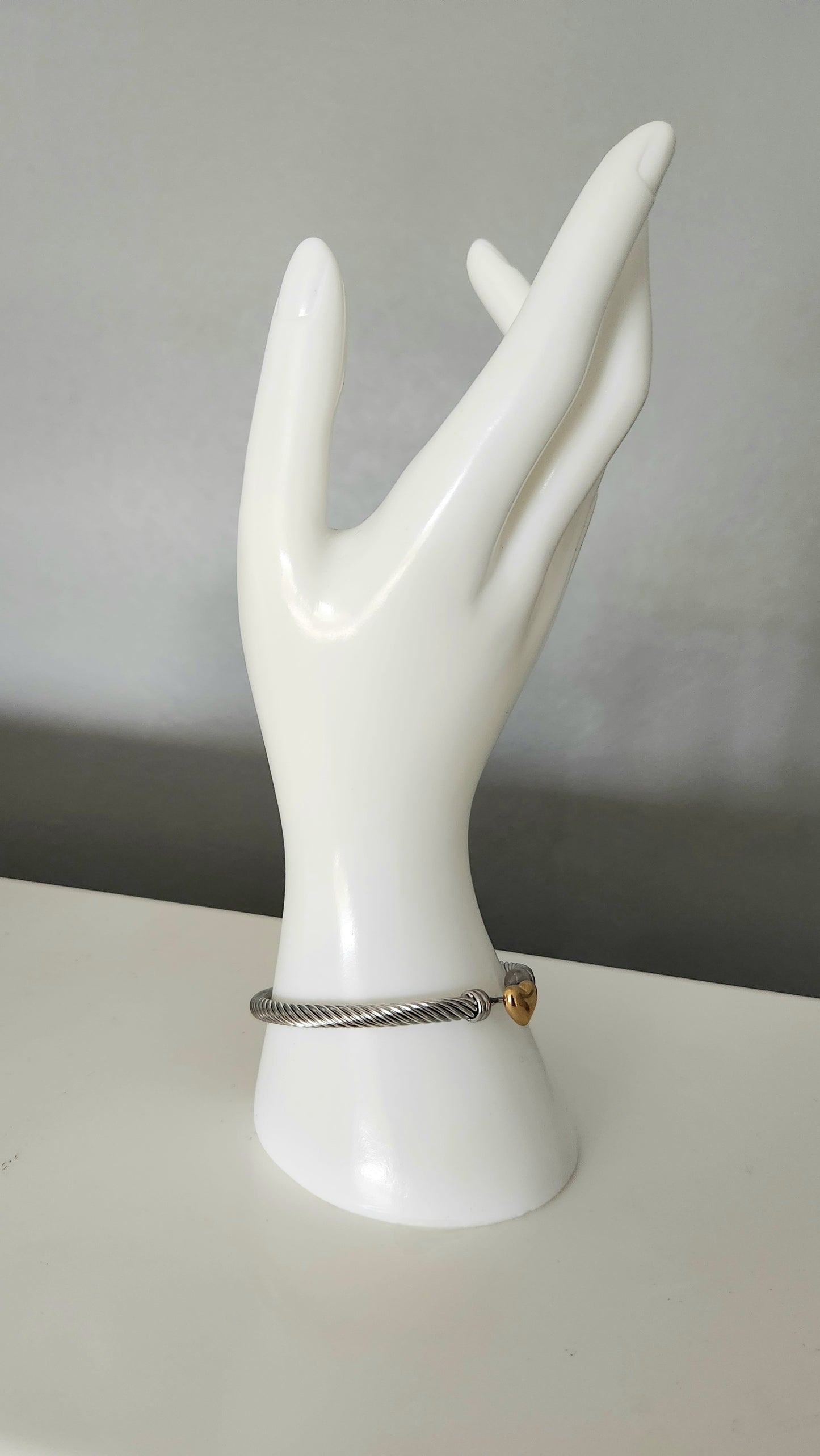 Heart of Gold Bangle