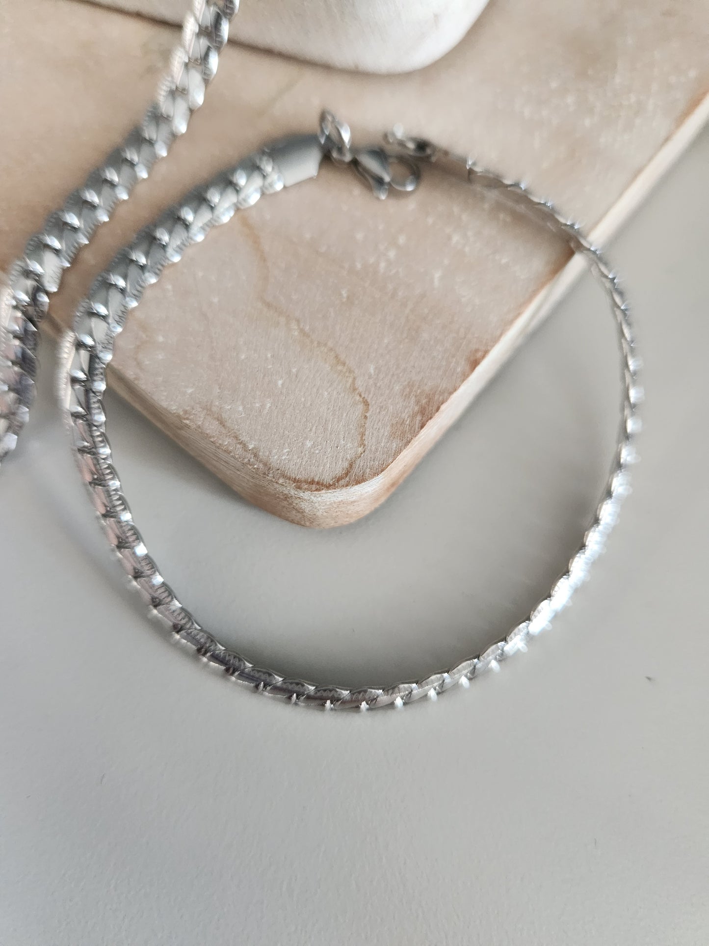 Men's Stainlesd Steel Necklace or Bracelet