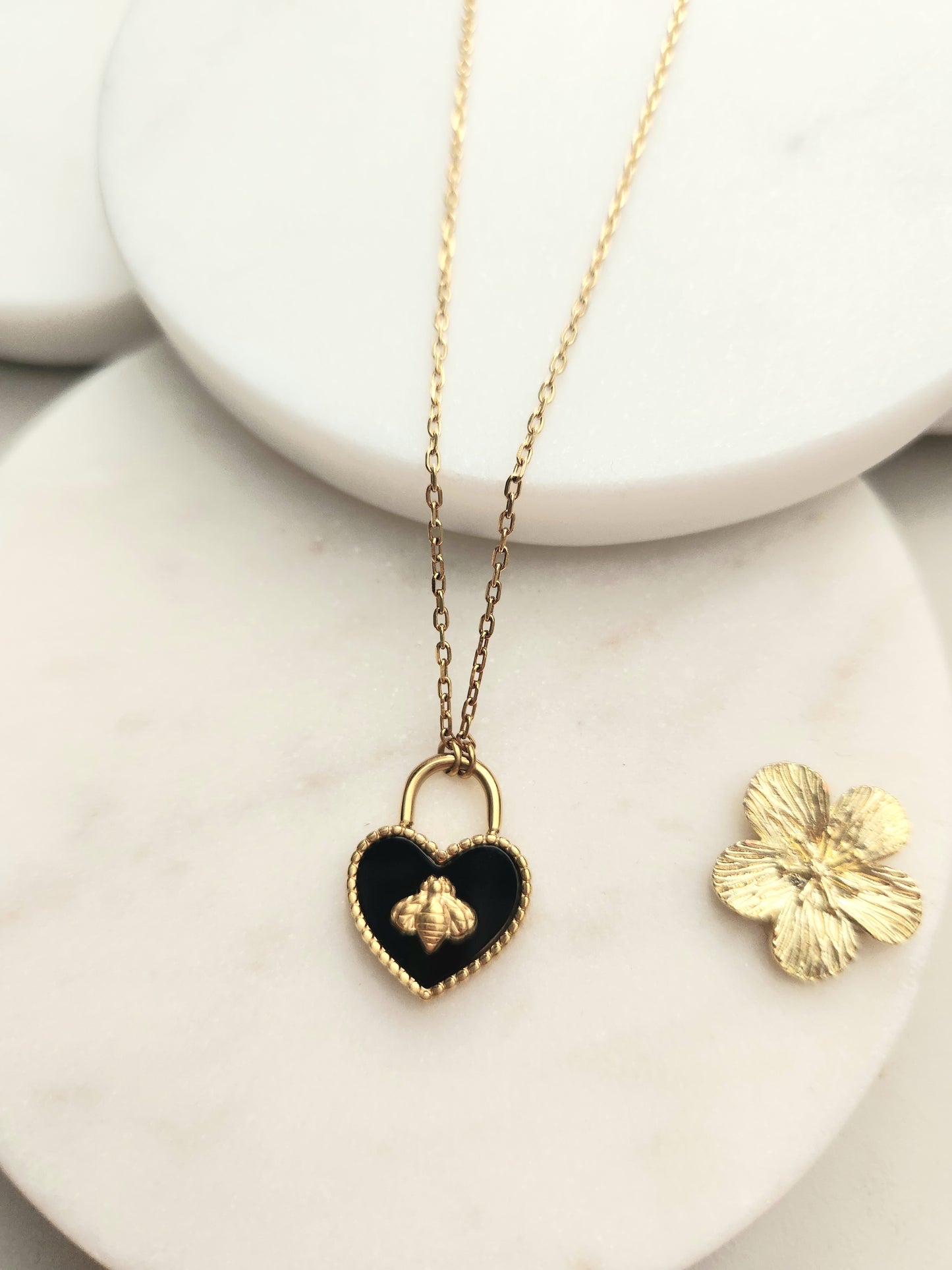Bee Still My Heart Necklace