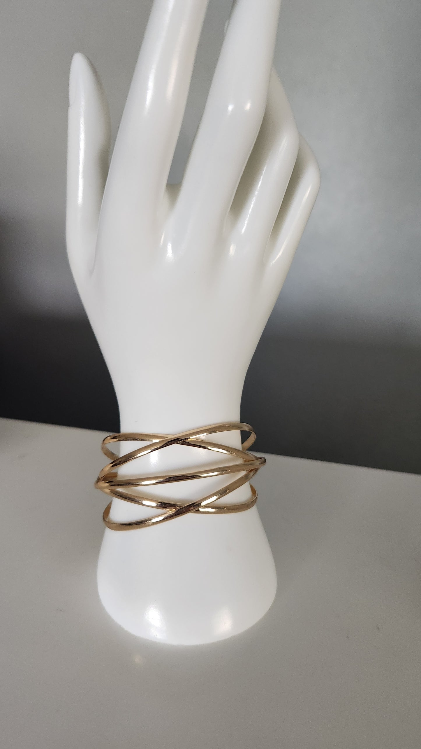 Criss Cross Cuff Bracelet