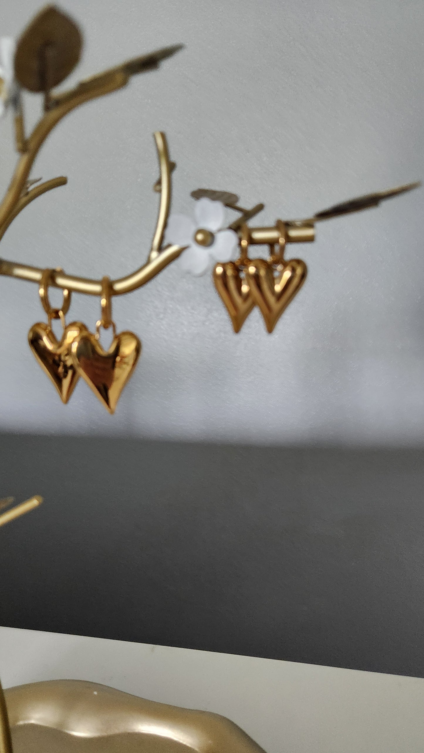 Lorde Heart Drop Earrings