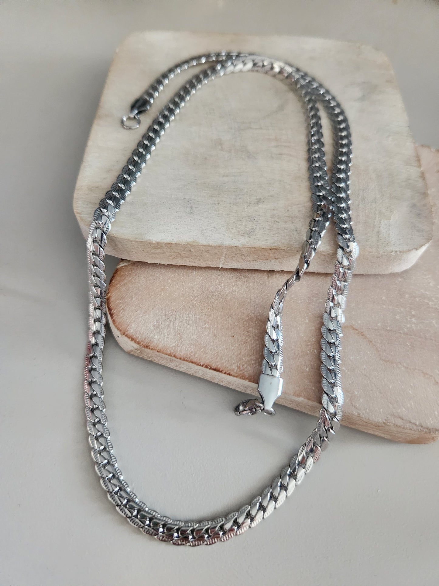 Men's Stainlesd Steel Necklace or Bracelet
