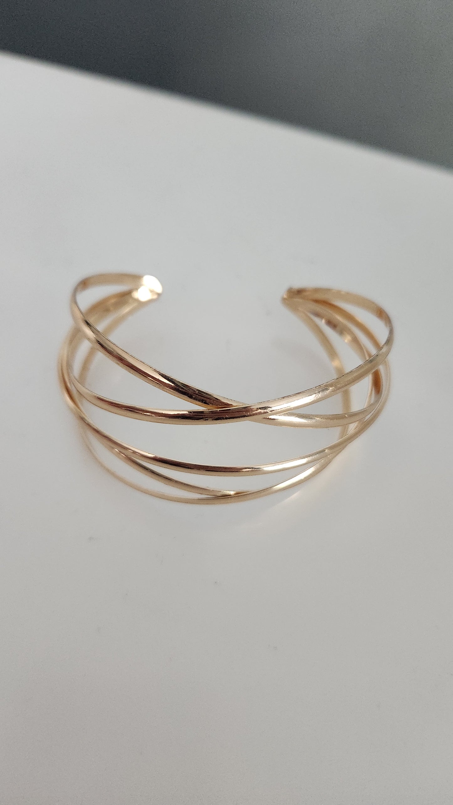 Criss Cross Cuff Bracelet
