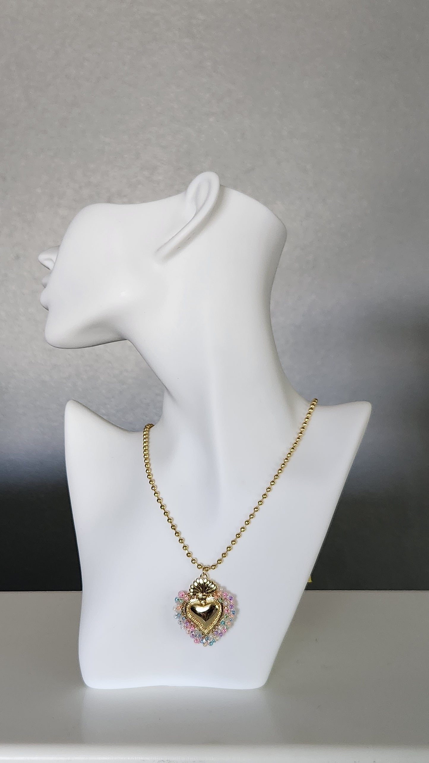 Maricela Heart Pendant Necklace