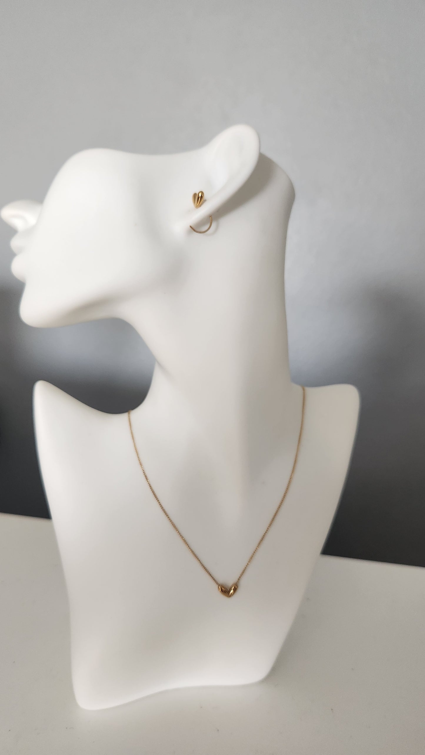 Liv Heart Necklace or Earrings