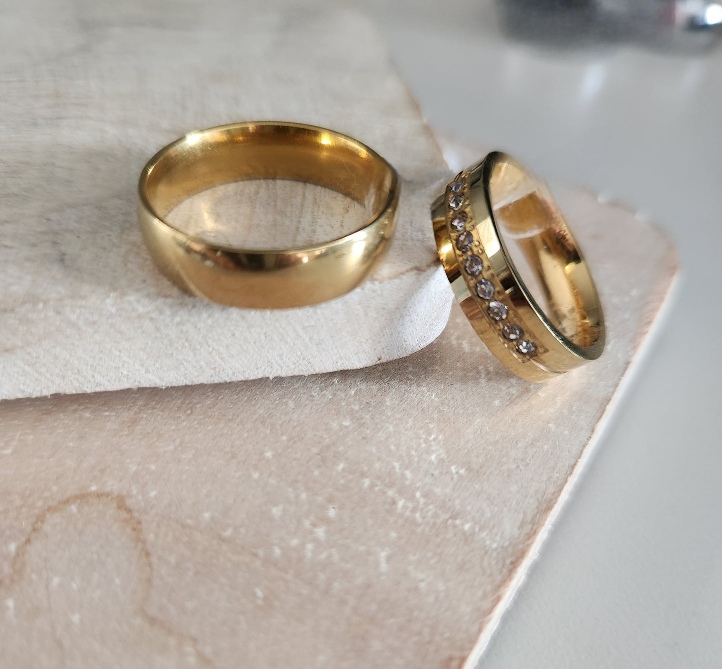 Men's Gold Plated Bands