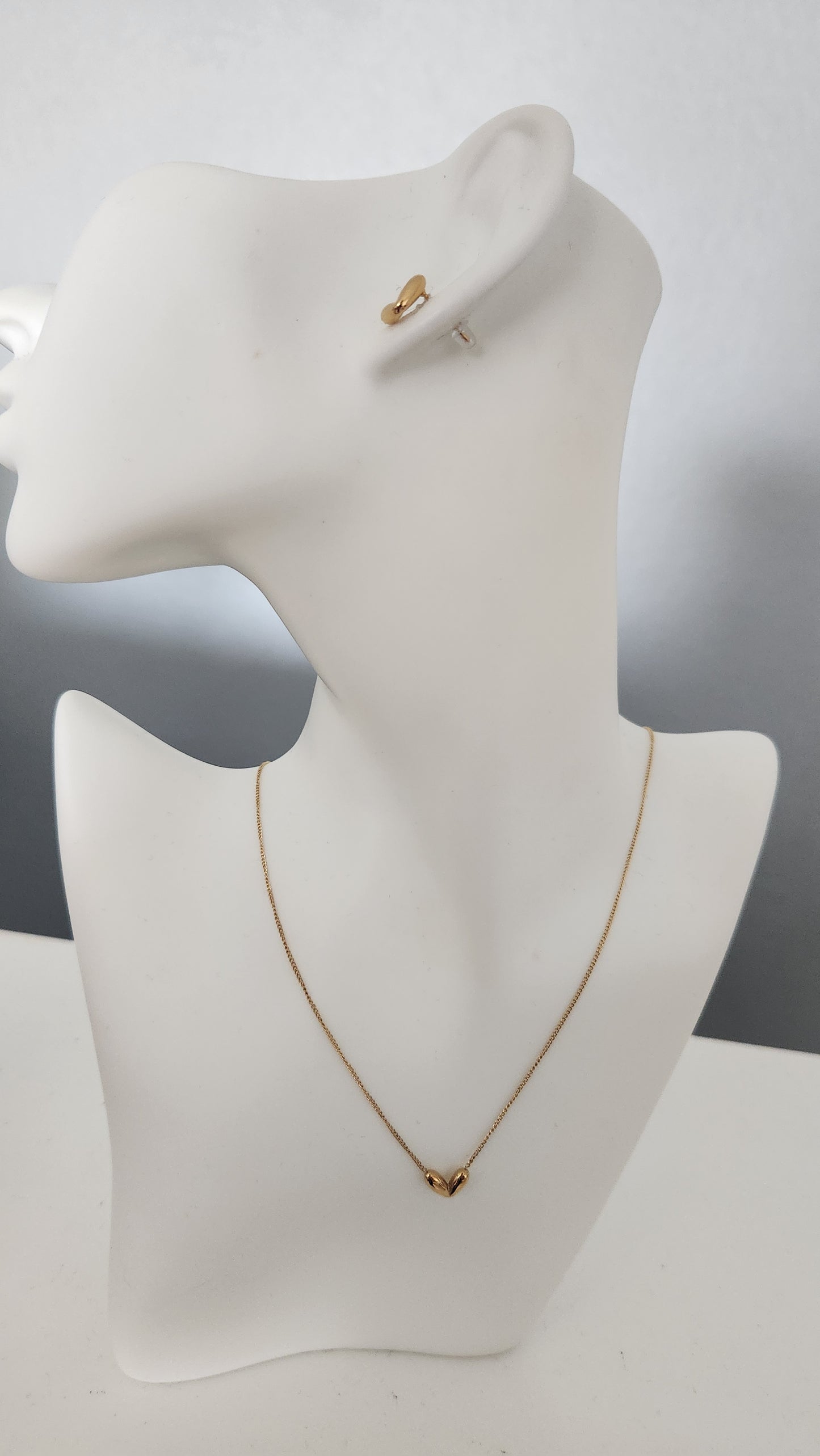Liv Heart Necklace or Earrings