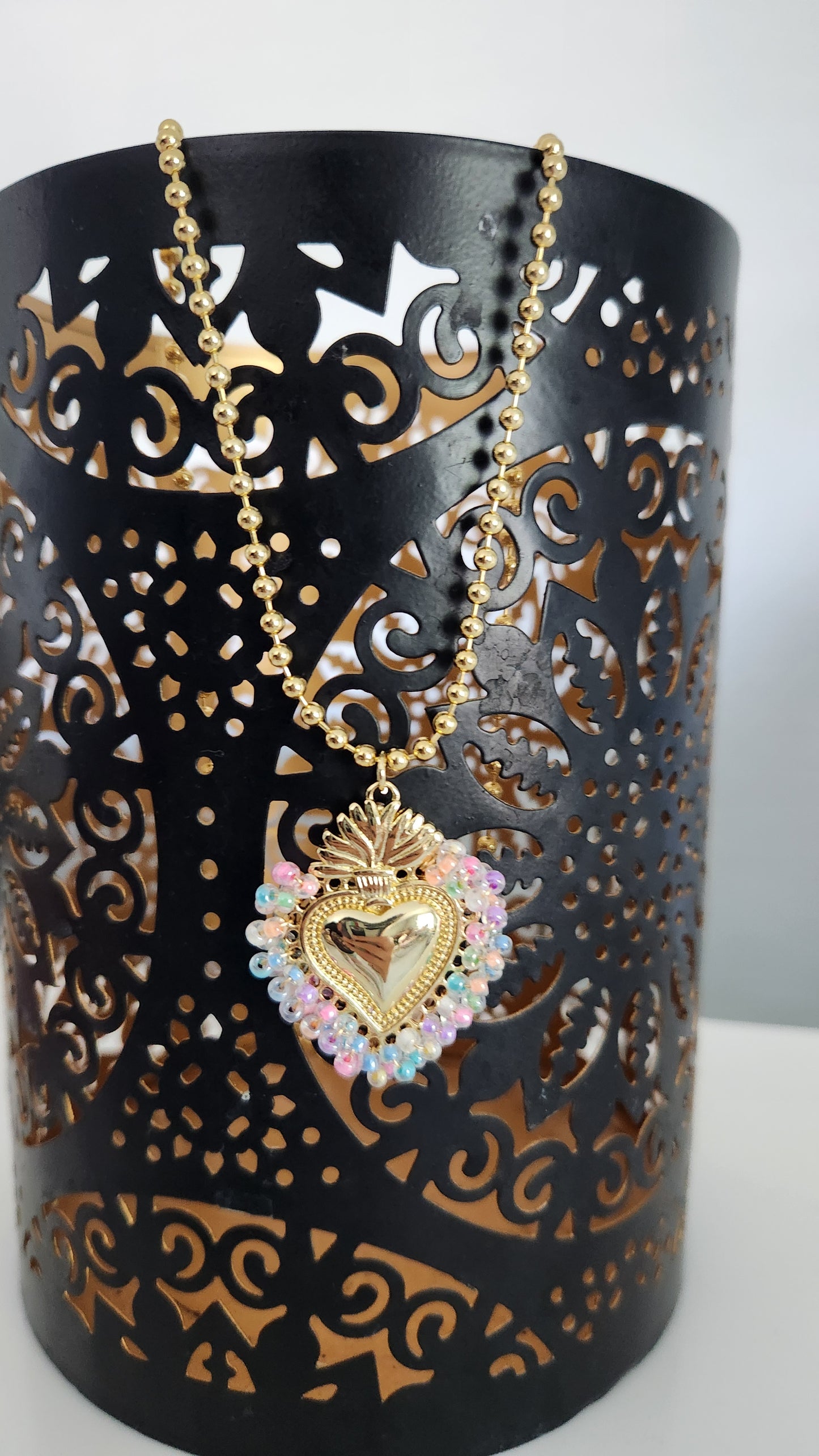 Maricela Heart Pendant Necklace