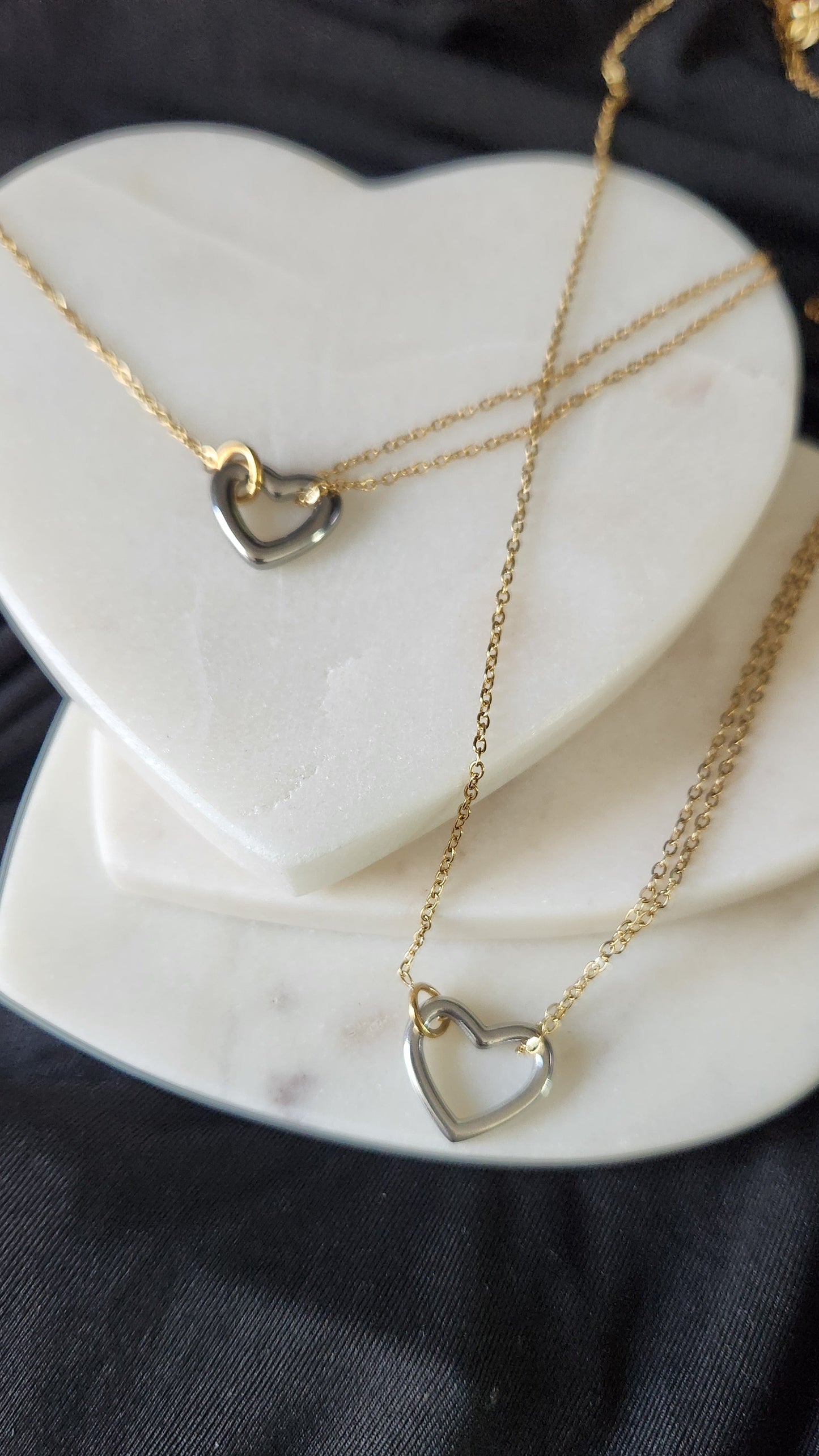 Mila Heart Necklace or Bracelet
