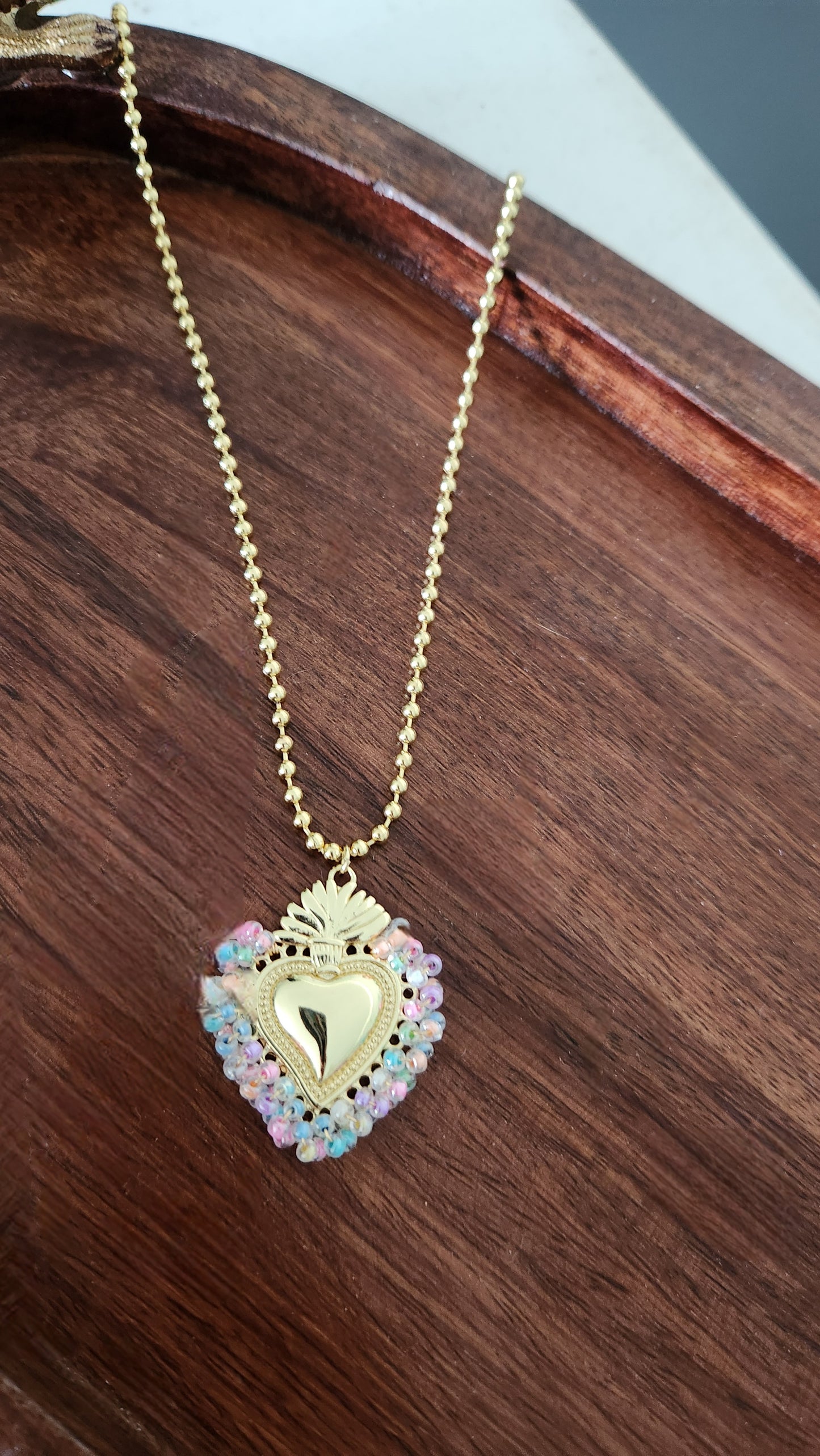Maricela Heart Pendant Necklace