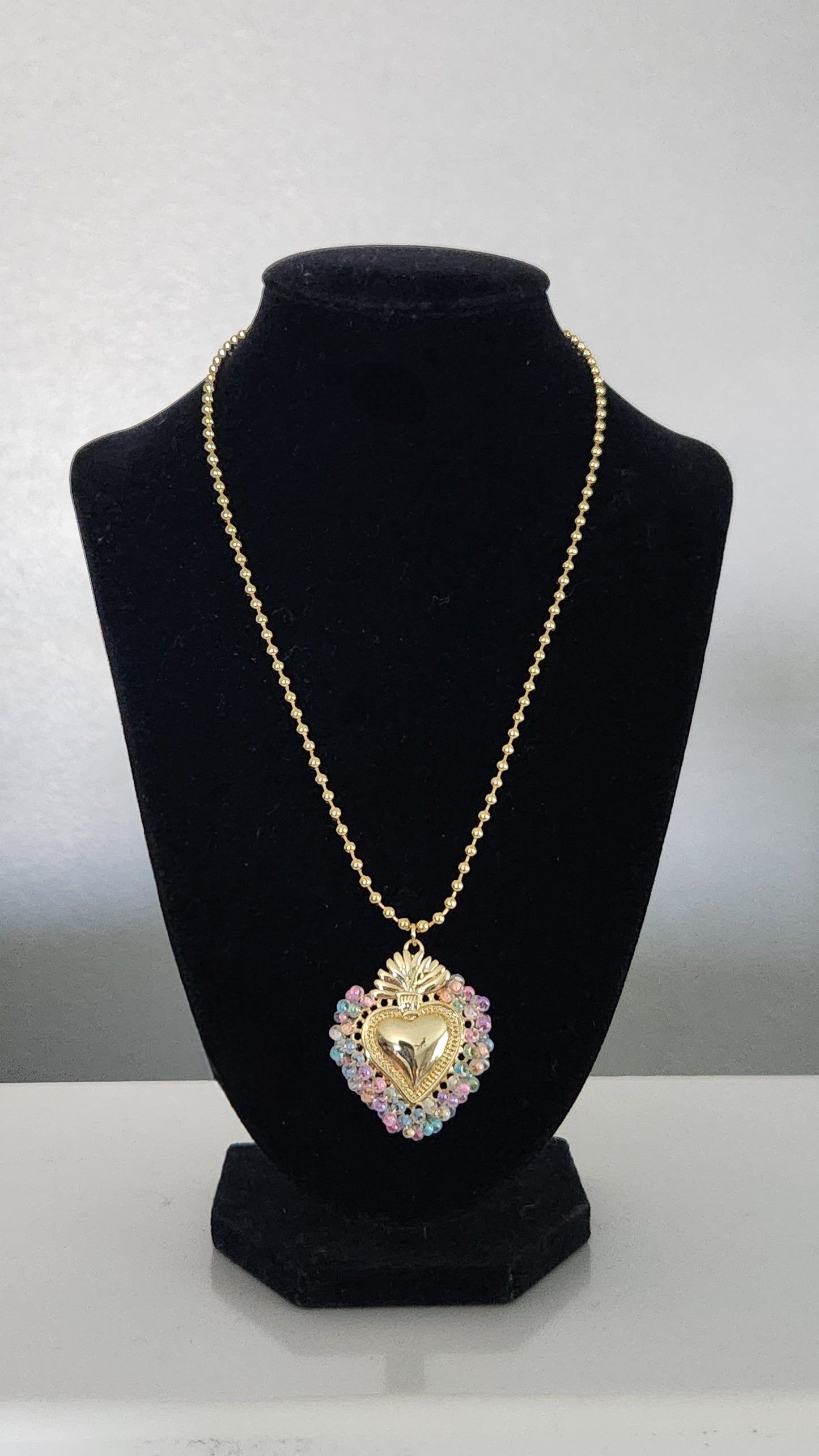 Maricela Heart Pendant Necklace