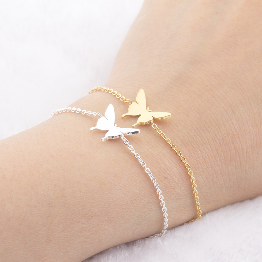 Rae Gold Butterfly Bracelet