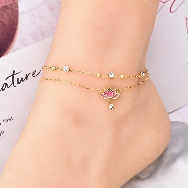 Lotus Anklet