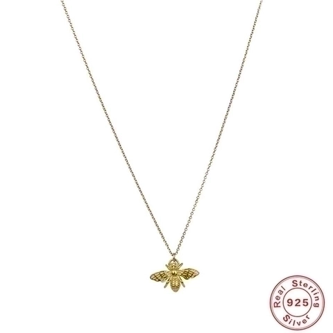 Golden Bee Necklace