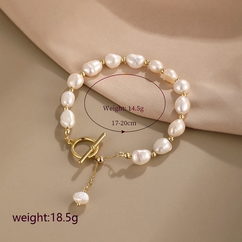 Pearl Toggle Bracelet