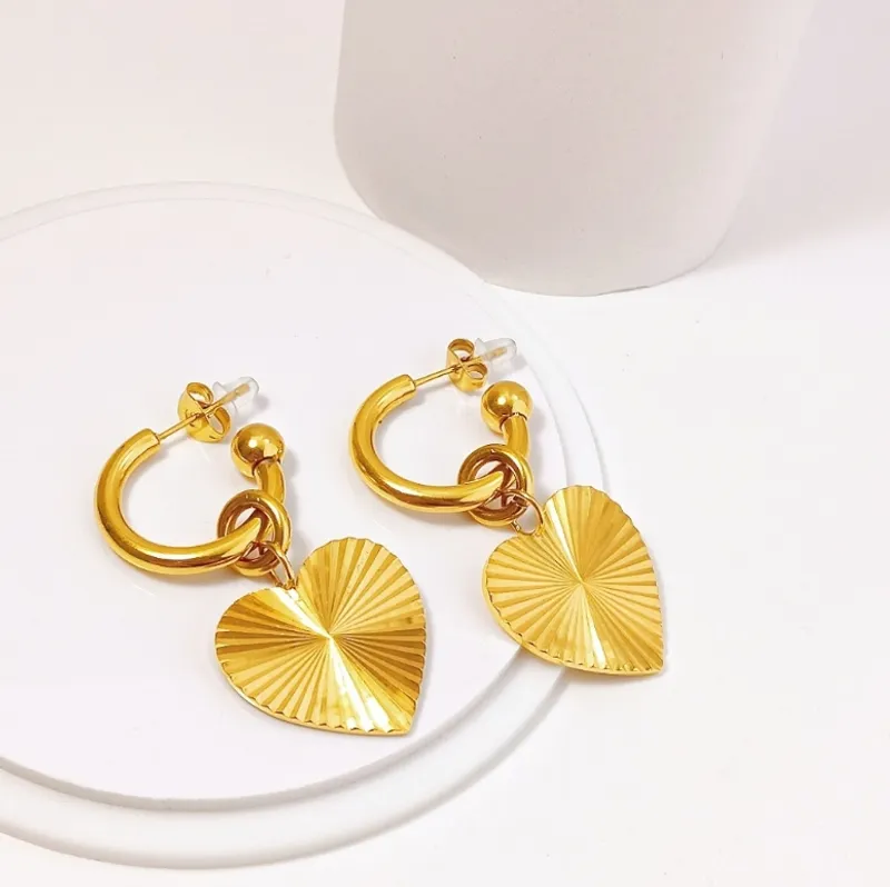 Radiance Heart Drop Earrings