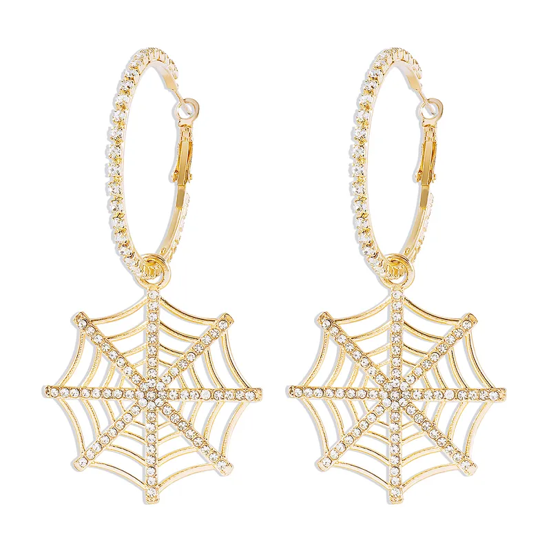 Sparkle Web Hoops