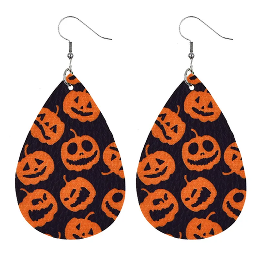 Jack O'lantern Earrings