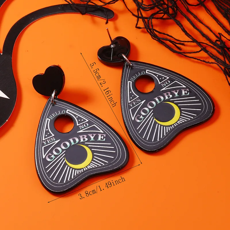 Planchette Acrulic Earrings