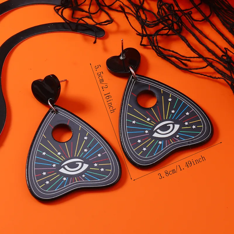 Planchette Acrulic Earrings