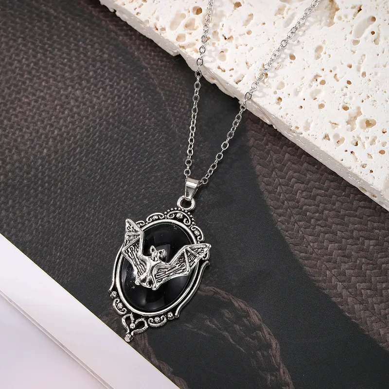 Gothic Bat Necklace