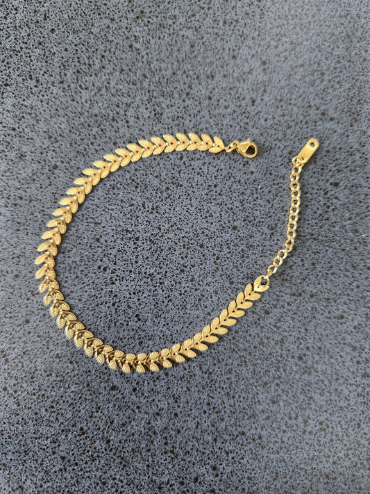 Mermaid tail chain anklet