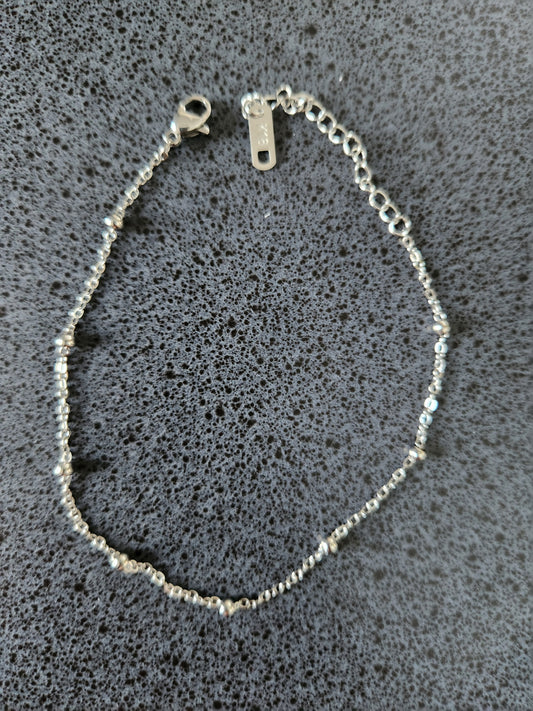 Sadie Anklet Silver