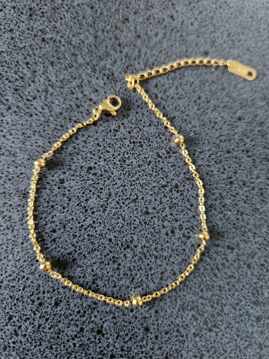 Sadie Anklet Gold