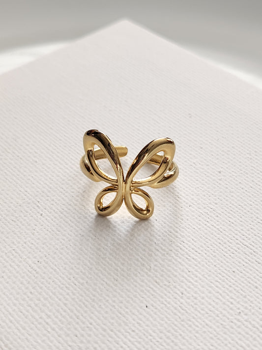 Hope Butterfly Ring