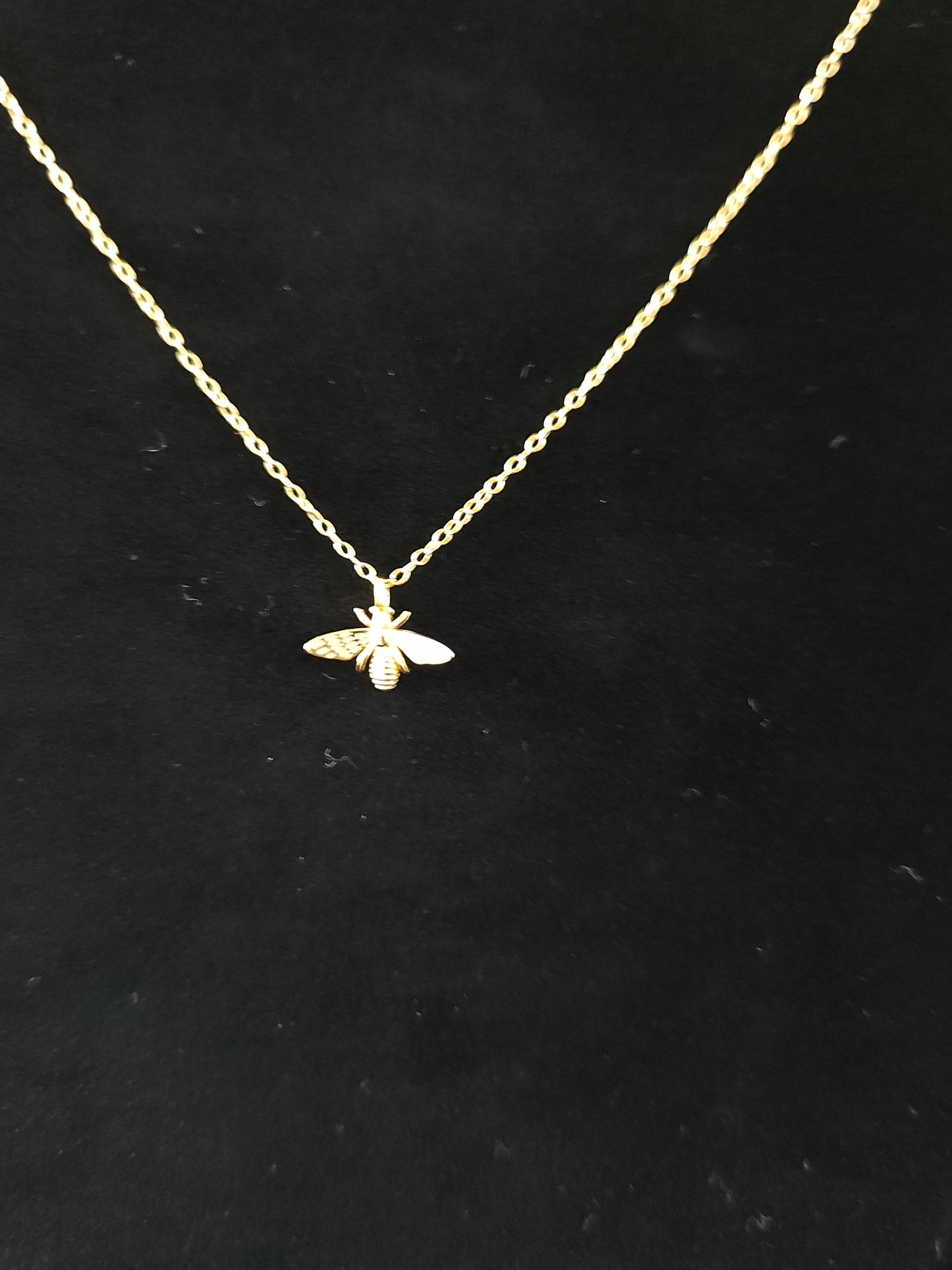 Golden Bee Necklace