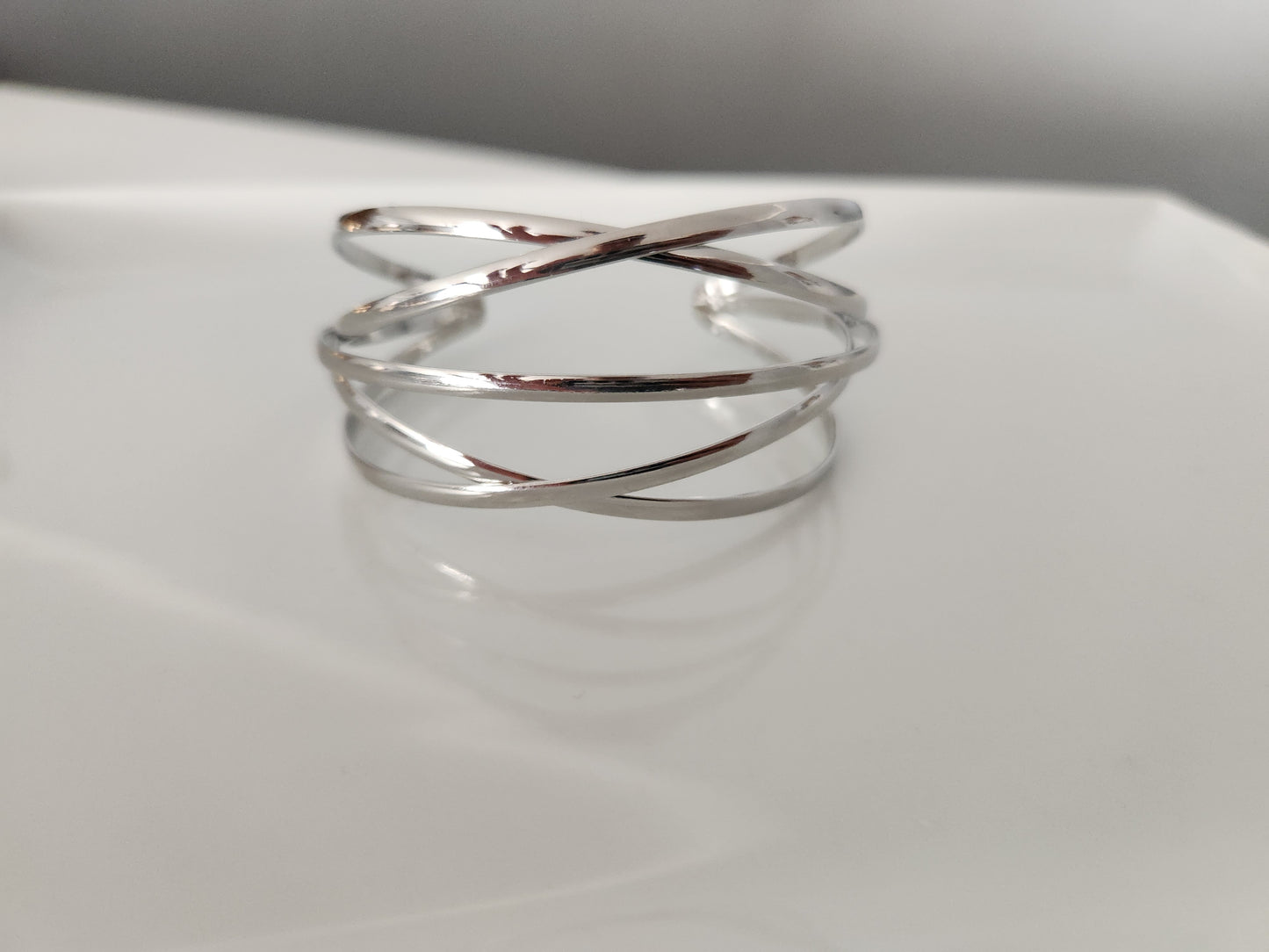 Criss Cross Cuff Bracelet