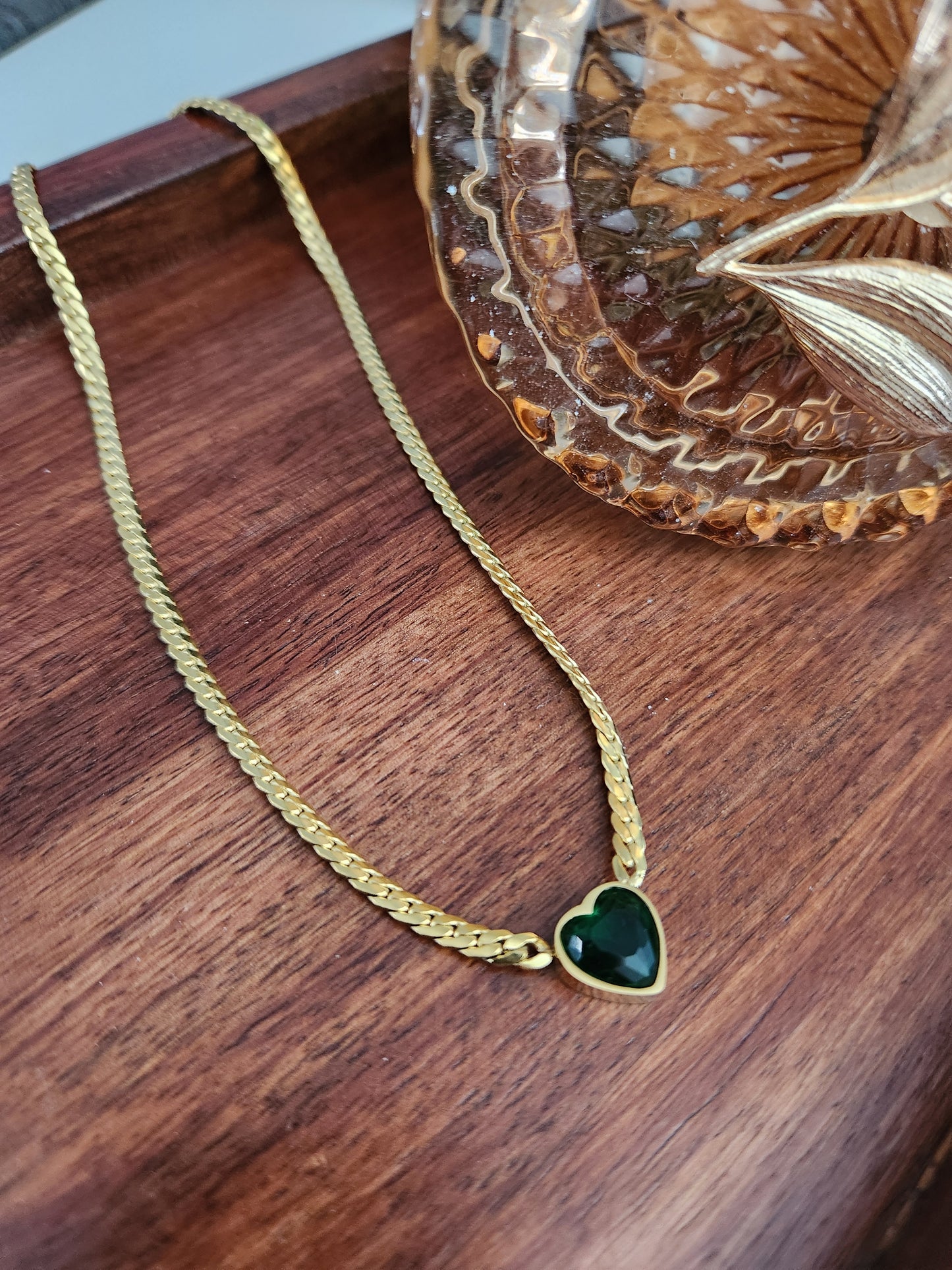 Ivy Heart Necklace