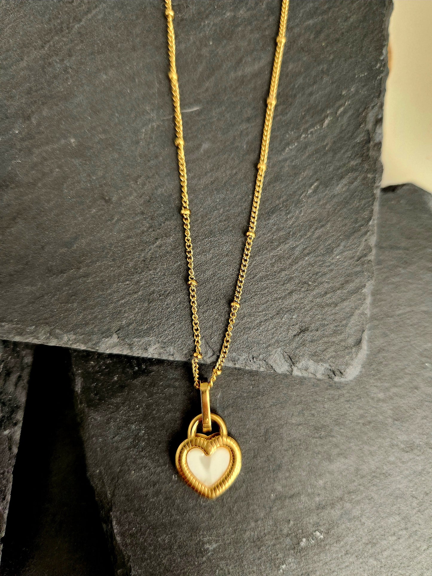 Two Faced Heart Necklace