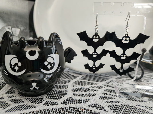 Batty Resin Drop Earrings