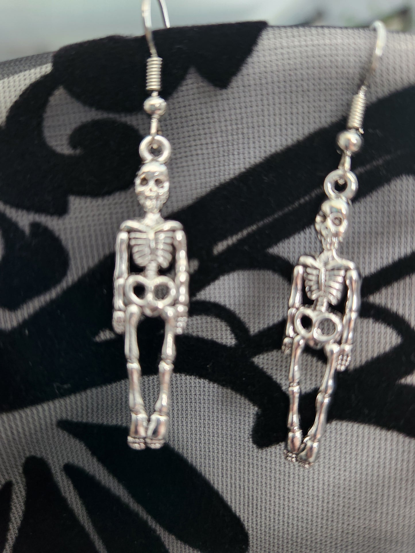 Bones Skeleton Drop Earrings