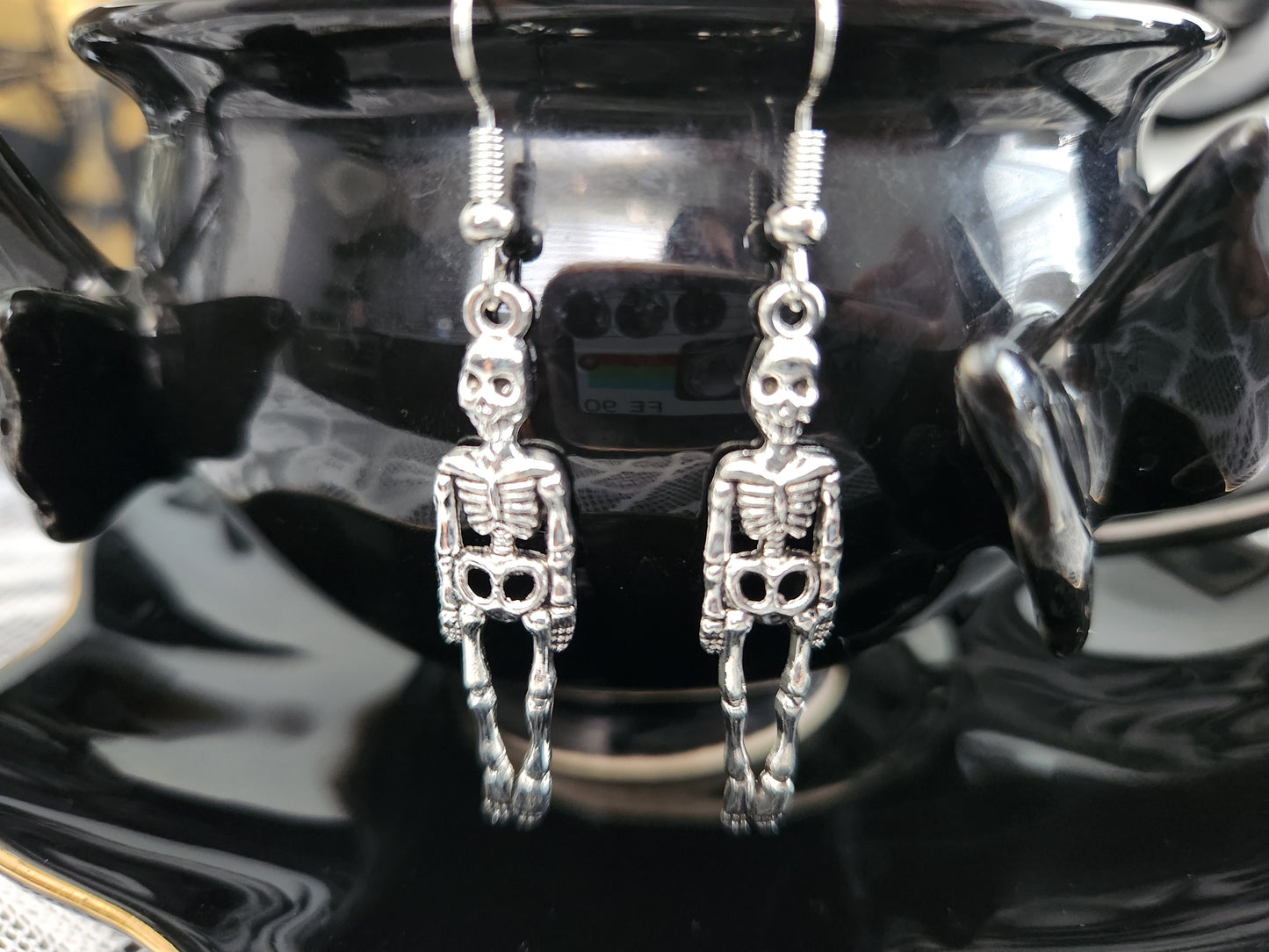 Bones Skeleton Drop Earrings