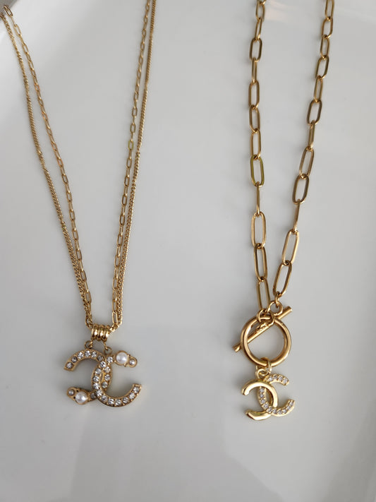 Double C Necklace