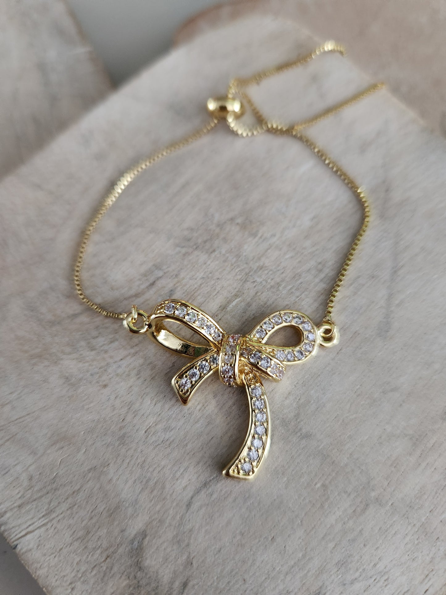 Ribbon Drawstring Bracelet