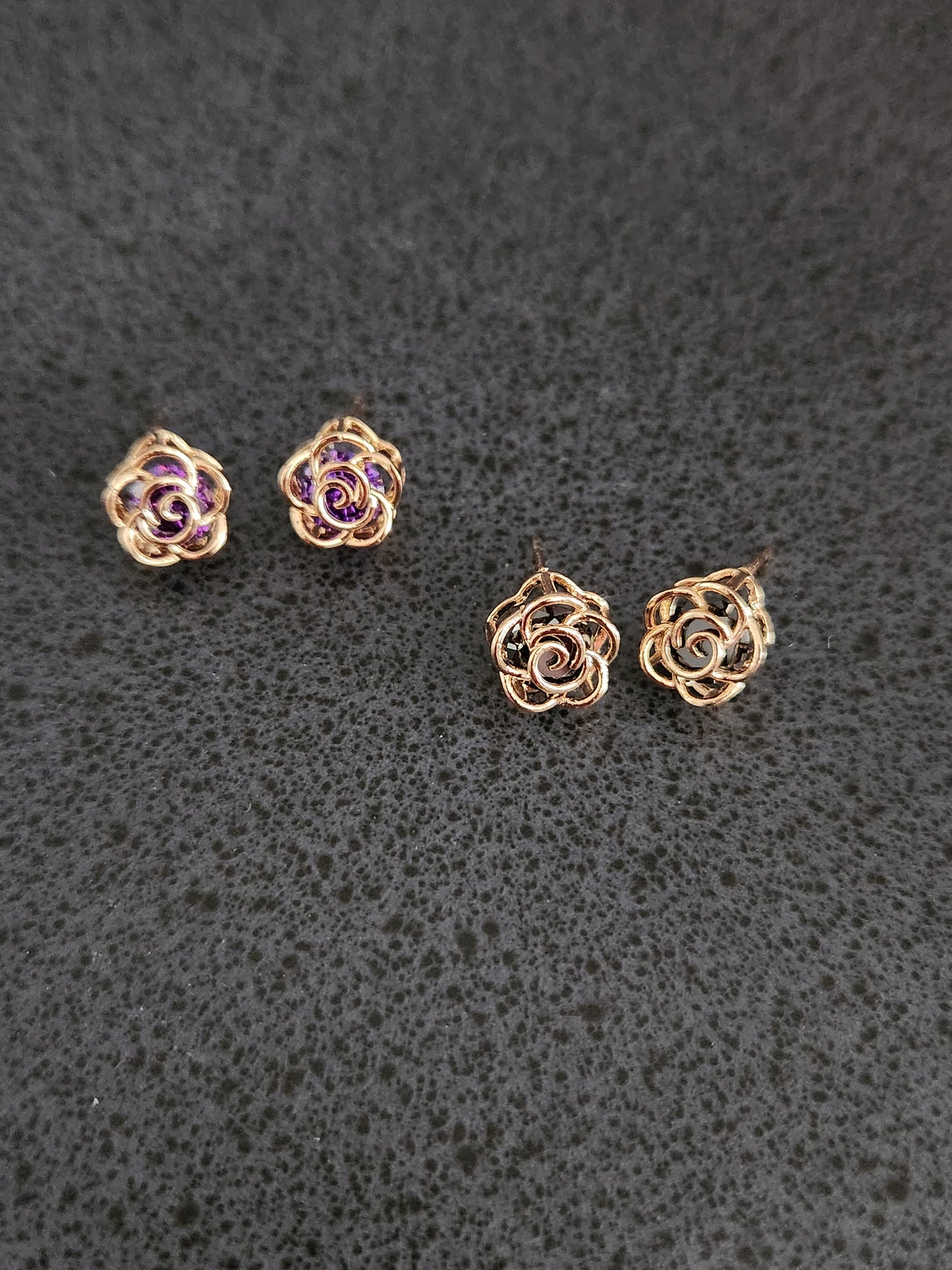 Rosette Earrings
