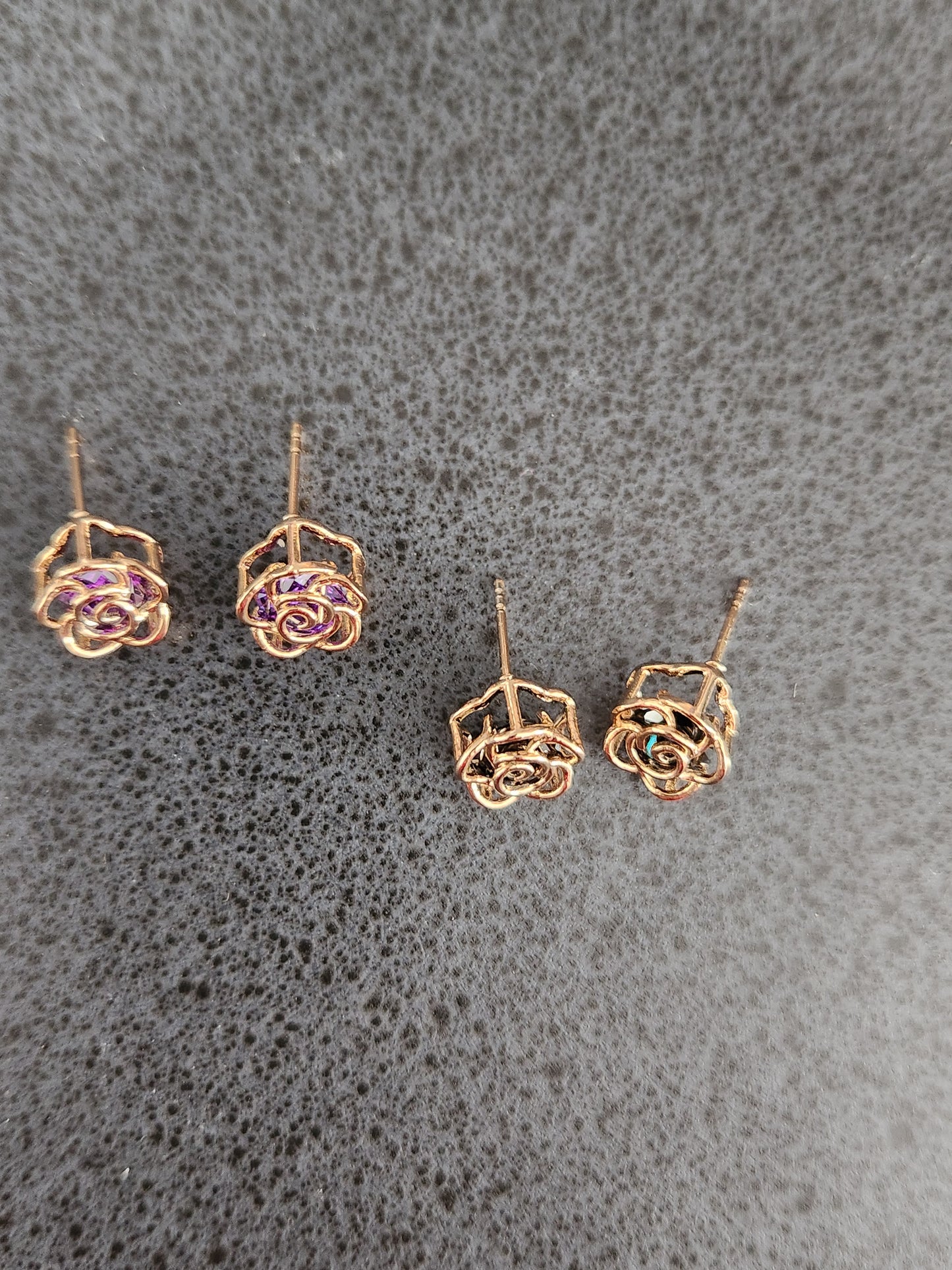 Rosette Earrings