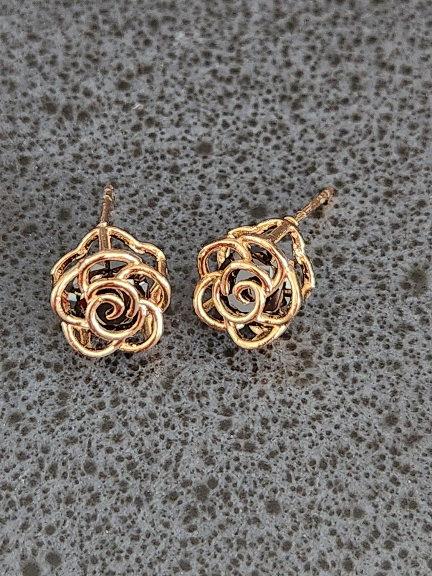 Rosette Earrings