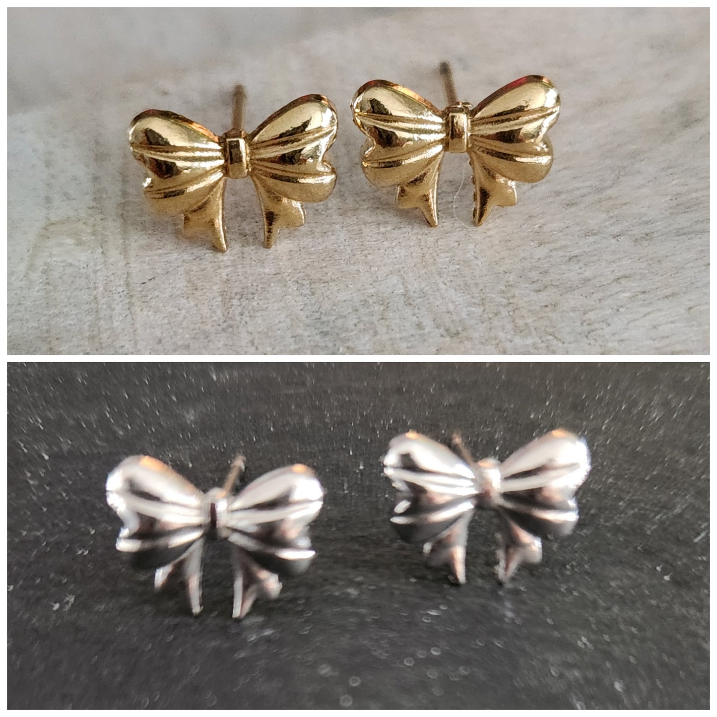 Petite Bow Studs