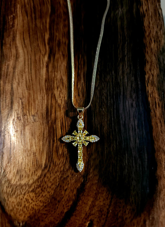 Ornate Gold Cross