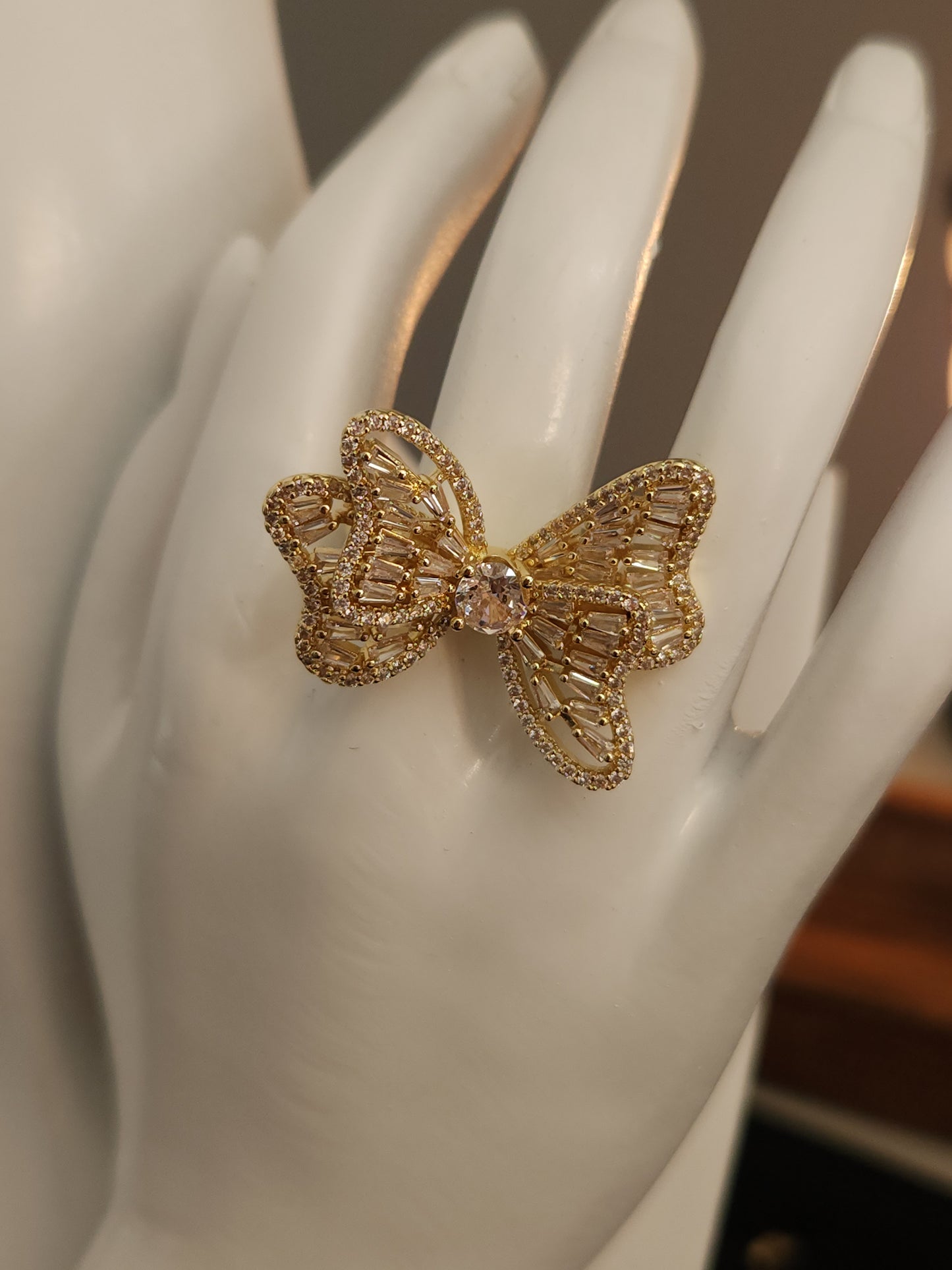 Statement Bow Ring