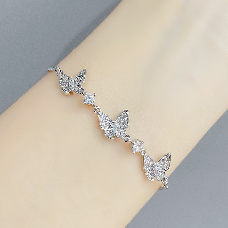 Butterfly Drawstring Bracelet