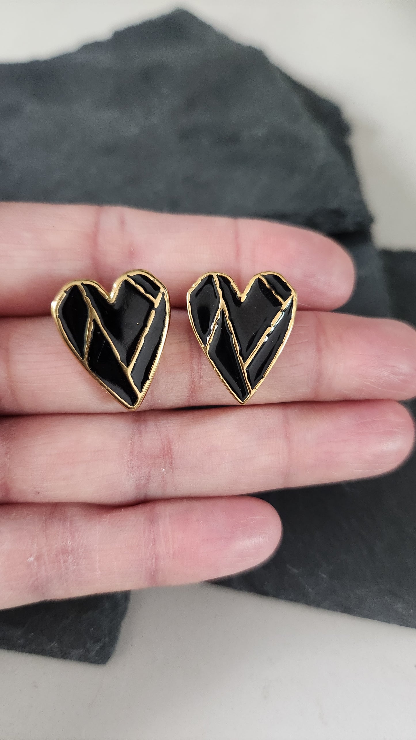 Gia Heart Earrings